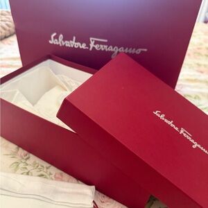 Salvatore Ferragamo Cream Sandals